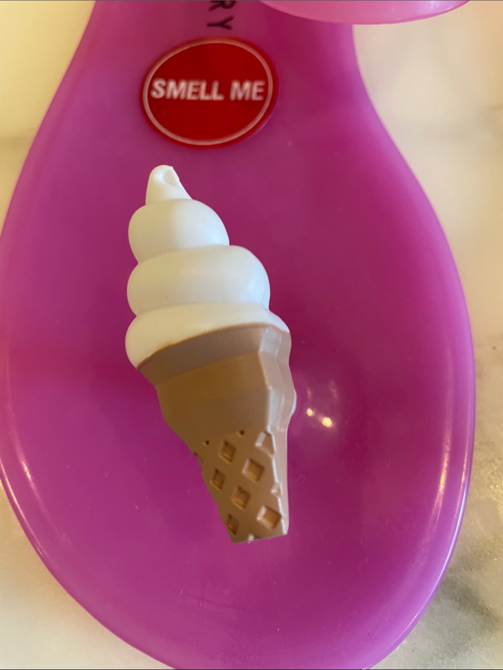 Katy Perry Collections Purple Jelly Sandals with Ice Cream Charms - Picture 3 of 6